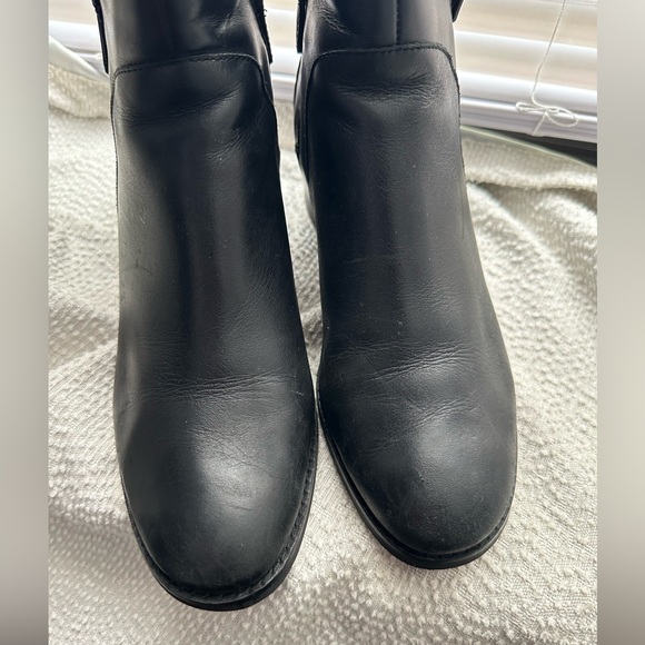 Cole Haan Black Leather Lyla Bootie - Picture 5 of 13